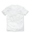 A white, short-sleeved t-shirt with a pocket on the chest.