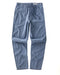 Blue pants on a white background